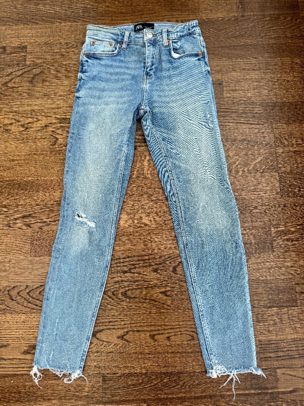 Zara Women's Distressed Jeans EUR 36 USA 4